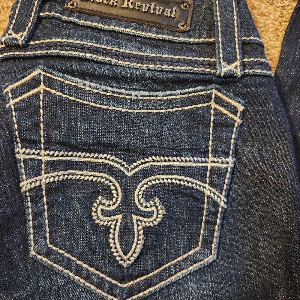 Rock Revival Leona Bootcut low rise jeans - Picture 2 of 6